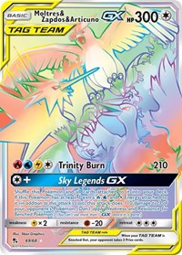 Moltres & Zapdos & Articuno GX Secret 69/68
