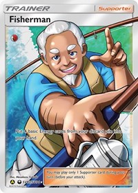 Fisherman SV83/SV94 Hidden Fates: Shiny Vault Pokémon card