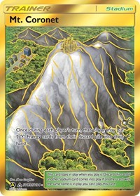 Mt. Coronet SV89/SV94 Hidden Fates: Shiny Vault Pokémon card