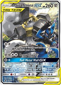 Lucario & Melmetal GX SM192
