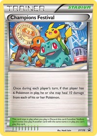 Champions Festival (2016) XY176 XY Promos Pokémon card