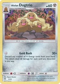 Alolan Dugtrio 011/012