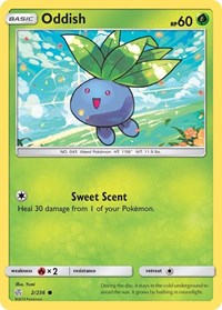 Oddish 2/236 · Reverse Holo