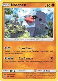 Nosepass 106/236 · Reverse Holo