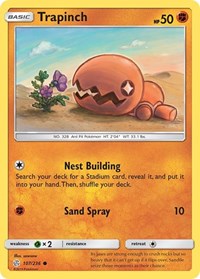 Trapinch 107/236 · Reverse Holo