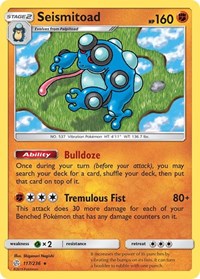 Seismitoad 117/236 · Reverse Holo