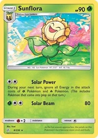Sunflora 8/236 · Reverse Holo