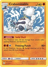 Crabominable 122/236 · Reverse Holo