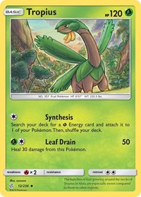 Tropius 12/236 · Reverse Holo