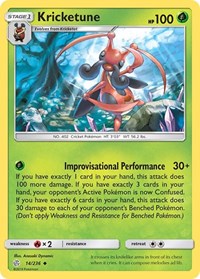 Kricketune 14/236 · Reverse Holo