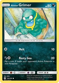 Alolan Grimer 130/236 · Reverse Holo