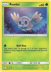 Rowlet 18/236 · Reverse Holo