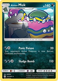 Alolan Muk 131/236 · Reverse Holo