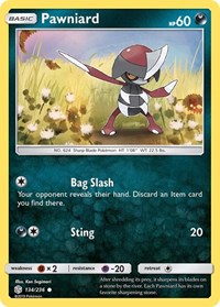 Pawniard 134/236 · Reverse Holo