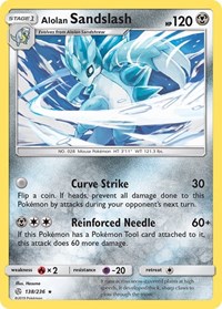 Alolan Sandslash 138/236 · Reverse Holo