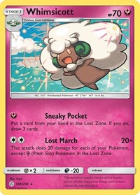Whimsicott 148/236 · Reverse Holo
