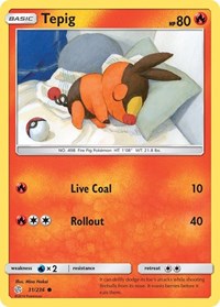 Tepig 31/236 · Reverse Holo