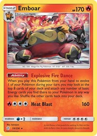 Emboar 33/236 · Reverse Holo