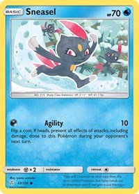 Sneasel 43/236 · Reverse Holo