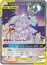 Solgaleo & Lunala GX Full Art 216/236
