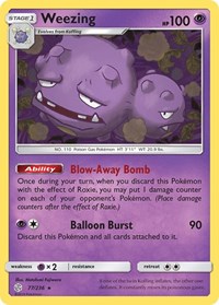 Weezing 77/236 · Reverse Holo