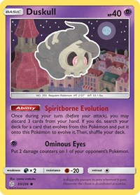 Duskull 83/236 · Reverse Holo
