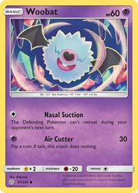 Woobat 87/236 · Reverse Holo