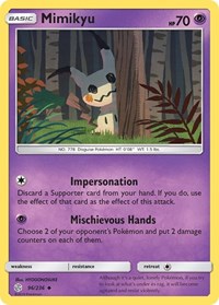 Mimikyu 96/236 · Reverse Holo