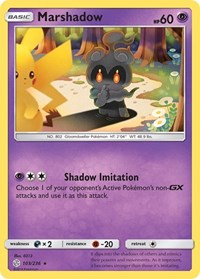 Marshadow 103/236 · Reverse Holo