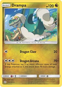 Drampa 159/236 · Reverse Holo