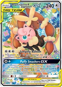 Mega Lopunny & Jigglypuff GX Alt Art 226/236