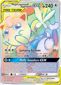 Mega Lopunny & Jigglypuff GX Secret 261/236