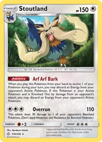 Stoutland 176/236 · Reverse Holo