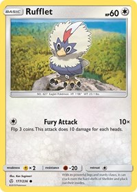 Rufflet 177/236 · Reverse Holo