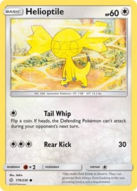 Helioptile 179/236 · Reverse Holo