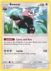 Bewear 182/236 · Reverse Holo