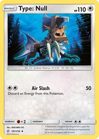 Type: Null 183/236 · Reverse Holo