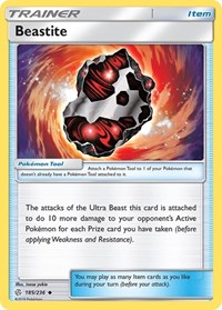 Beastite 185/236 Cosmic Eclipse Reverse Holo Pokémon card