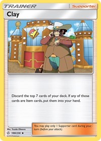 Clay 188/236 Cosmic Eclipse Reverse Holo Pokémon card