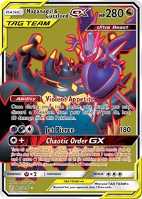 Naganadel & Guzzlord GX Full Art 223/236