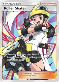 Roller Skater Full Art 235/236 Cosmic Eclipse Pokémon card