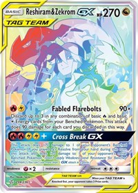 Reshiram & Zekrom GX Secret 259/236