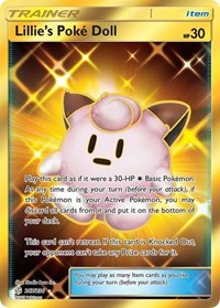 Lillie's Poke Doll Secret 267/236 Cosmic Eclipse Pokémon card
