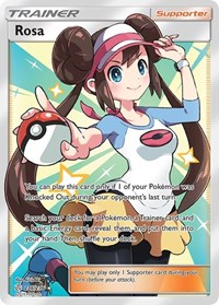 Rosa Full Art 236/236 Cosmic Eclipse Pokémon card