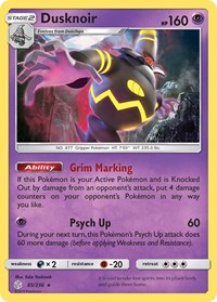 Dusknoir 85/236 · Reverse Holo