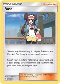 Rosa 204/236 Deck Exclusives Pokémon card