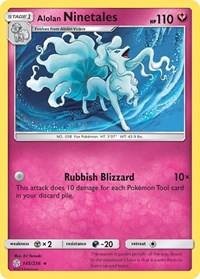 Alolan Ninetales 145/236 · Reverse Holo
