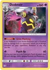 Dusknoir (Prerelease Kit Exclusive) 085/236