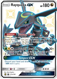 Rayquaza GX 177a/168