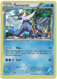 Samurott (Cracked Ice Holo) 031/114